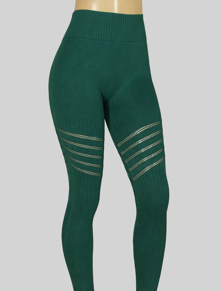NEW PoshSnob SPORT Stone Wash Sculpt Brazilian V-Back Scrunch Leggings S-L