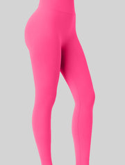 NEW PoshSnob Deep Scrunch High-Waisted "Sheer Rear" Jersey Leggings Intimate Blend S-L