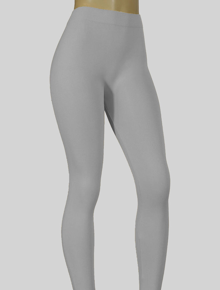 NEW PoshSnob V-Back "Second Skin" deep scrunch Leggings Neutral Earth Colors S-XL