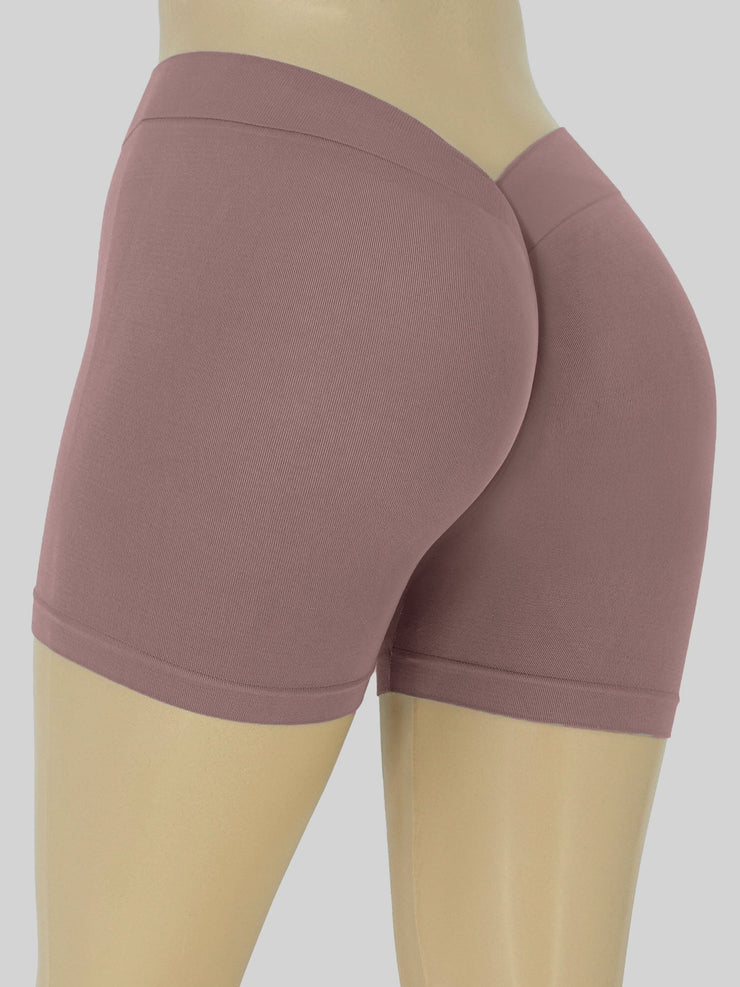 PoshSnob V-Back Shorts Tube Set Tropical Colors Athleisure Blend XS-L
