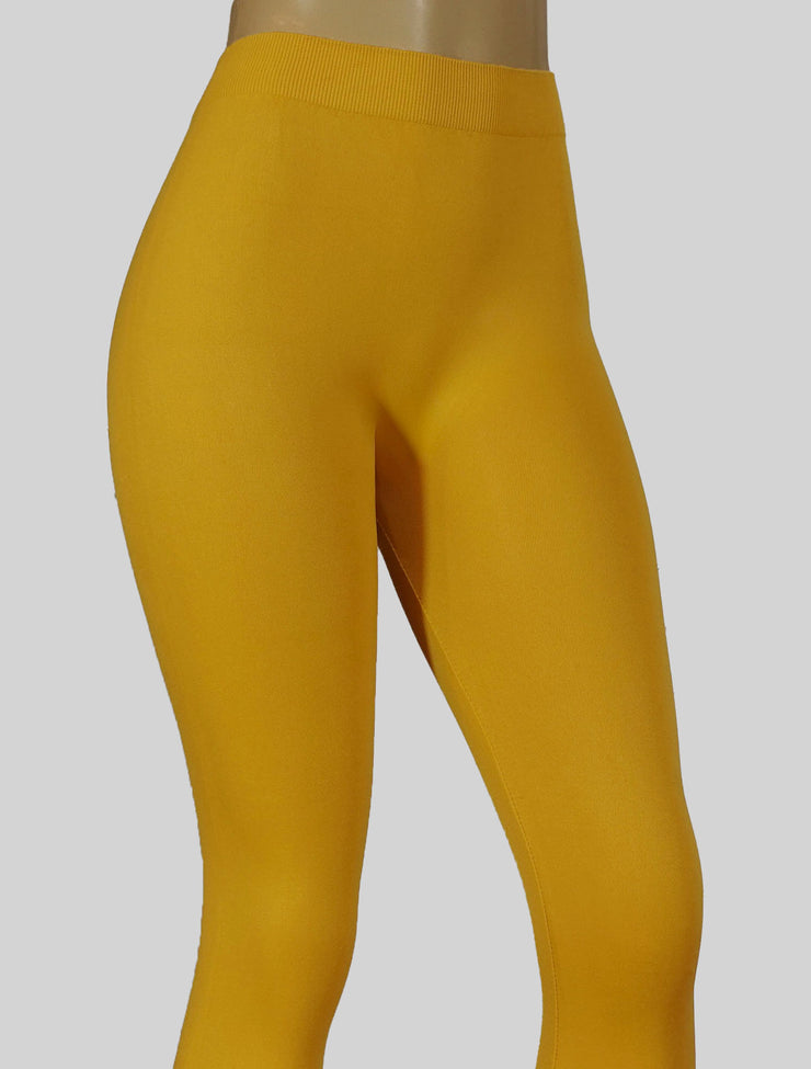 NEW PoshSnob V-Back "Second Skin" deep scrunch Leggings Neutral Earth Colors S-XL