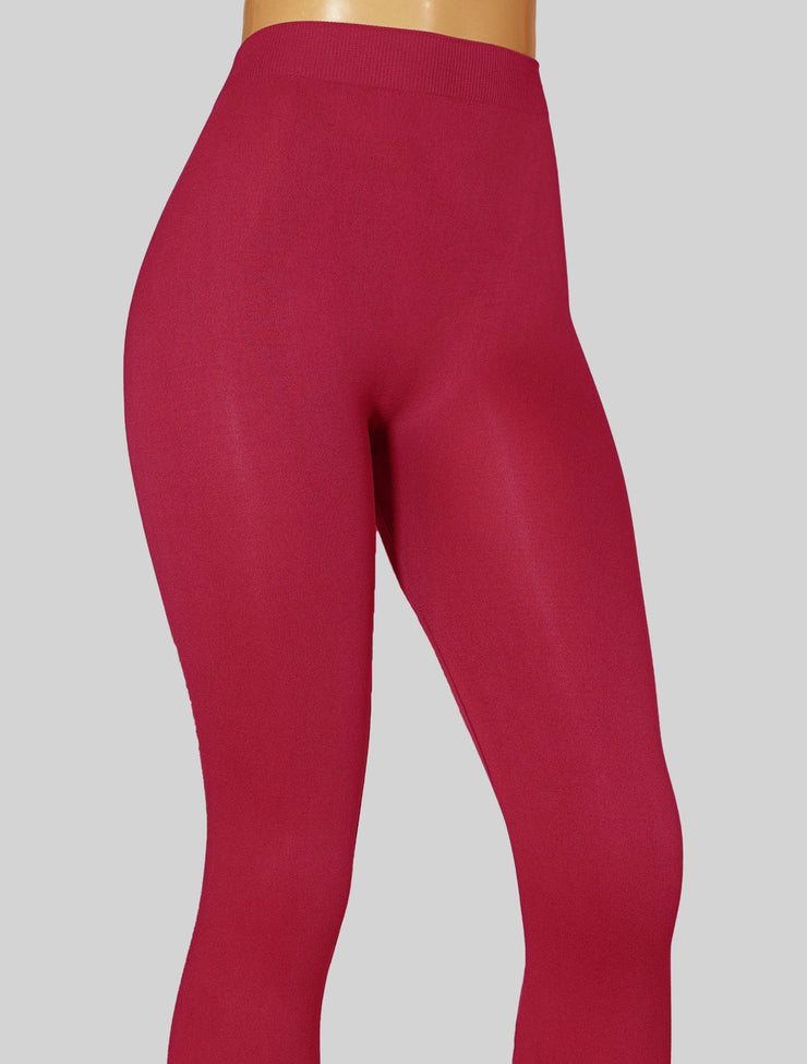 NEW PoshSnob V-Back "Second Skin" deep scrunch Leggings Vibrant Colors S-XL