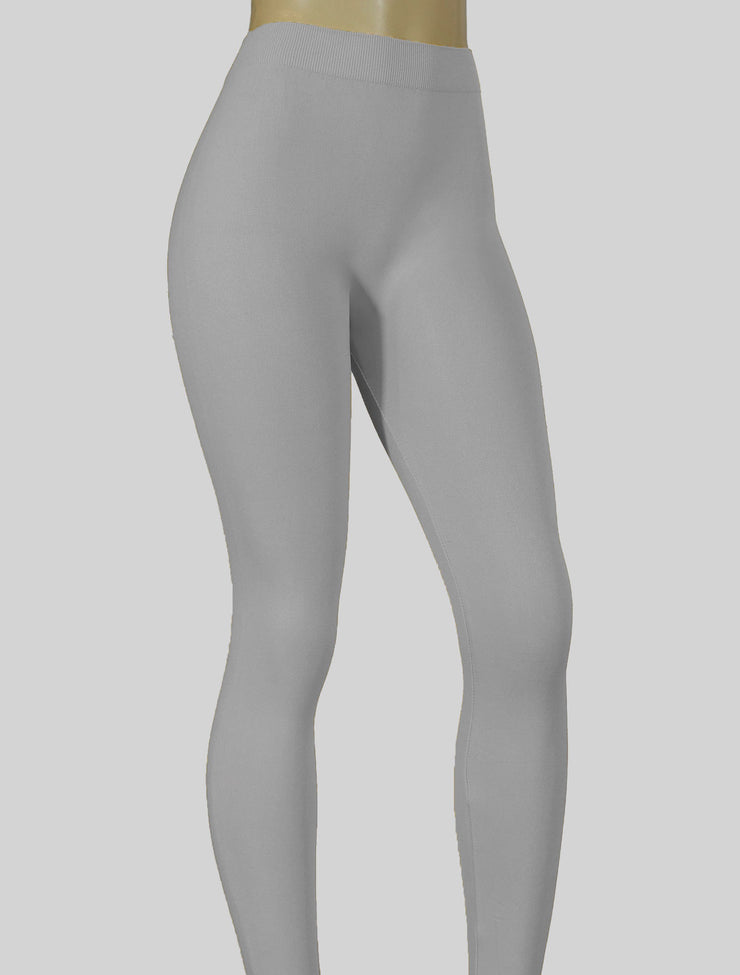 NEW PoshSnob Mid-Rise "Second Skin" deep scrunch Leggings Neutral Earth Colors S-XL