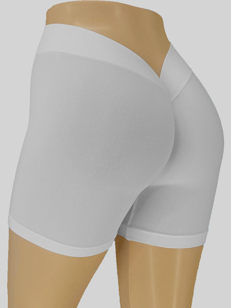 PoshSnob V-Back Shorts Tube Set Tropical Colors Athleisure Blend XS-L