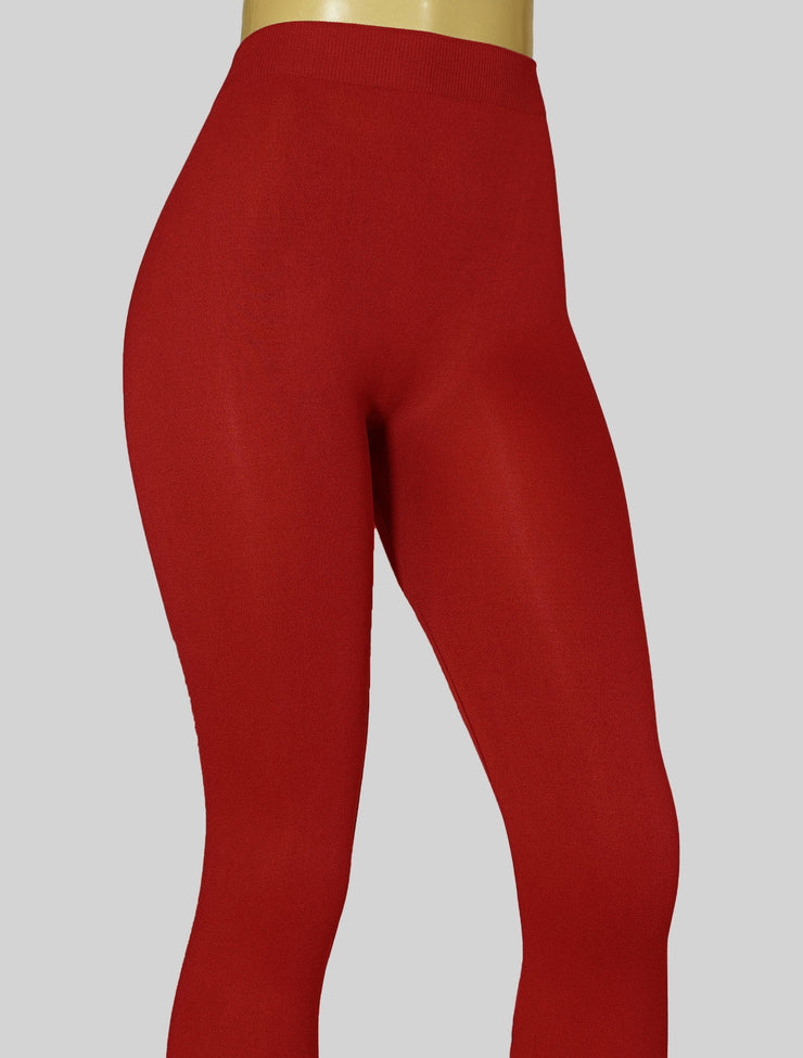 NEW PoshSnob V-Back "Second Skin" deep scrunch Leggings Neutral Earth Colors S-XL