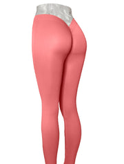PoshSnob "V-BACK" Thin Skin Seamless Brazilian Scrunch Butt Intimate Backless Leggings Sizes M-L Yellow Blue Red Purple