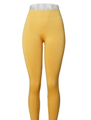 PoshSnob "Active Deep Scrunch" Scrunch Seamless Yoga Leggings Sizes L-XL Charcoal Grey Yellow Mustard Pink